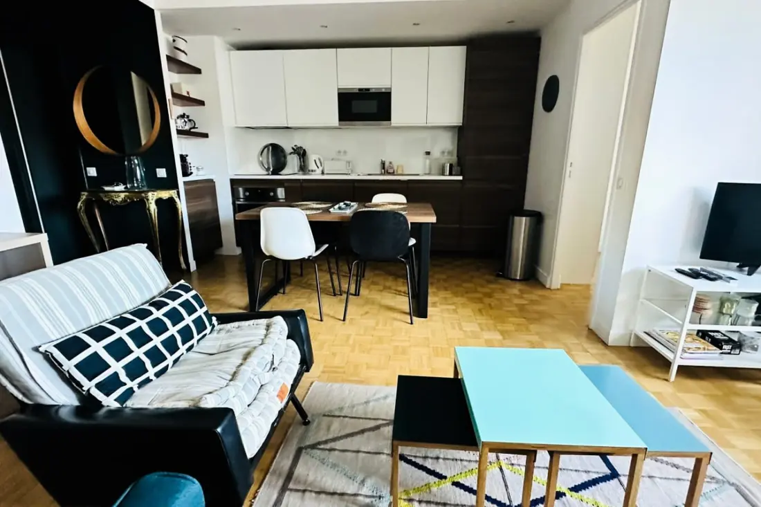 Charmante T2 met balkon in de buurt van La Bastille