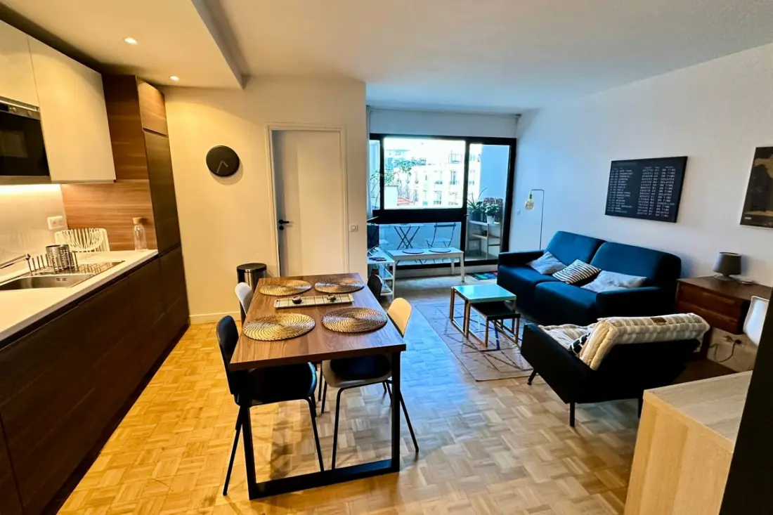 Charmante T2 met balkon in de buurt van La Bastille