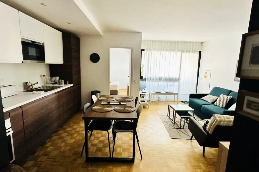 Charmante T2 met balkon in de buurt van La Bastille