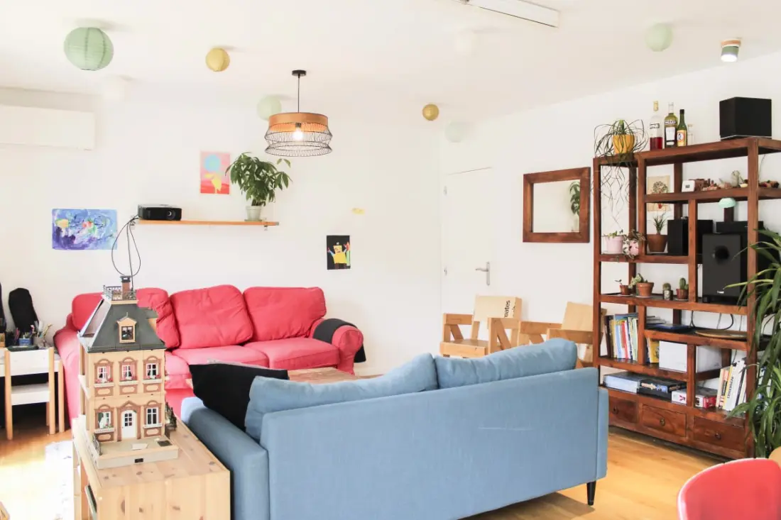 Nagy családi apartman Balcony és Parkolás
