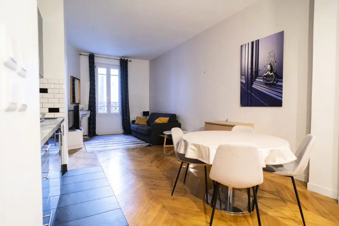 Bel Appt in Vlakbij Montmartre