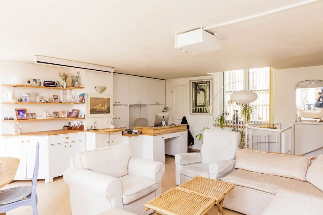 Appartement met tuin dichtbij de Luxemburgse tuinen