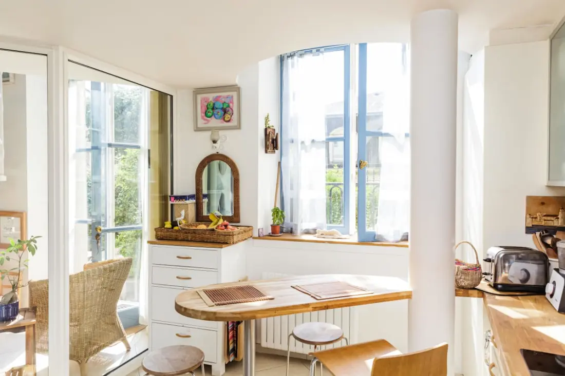 Appartement met tuin dichtbij de Luxemburgse tuinen