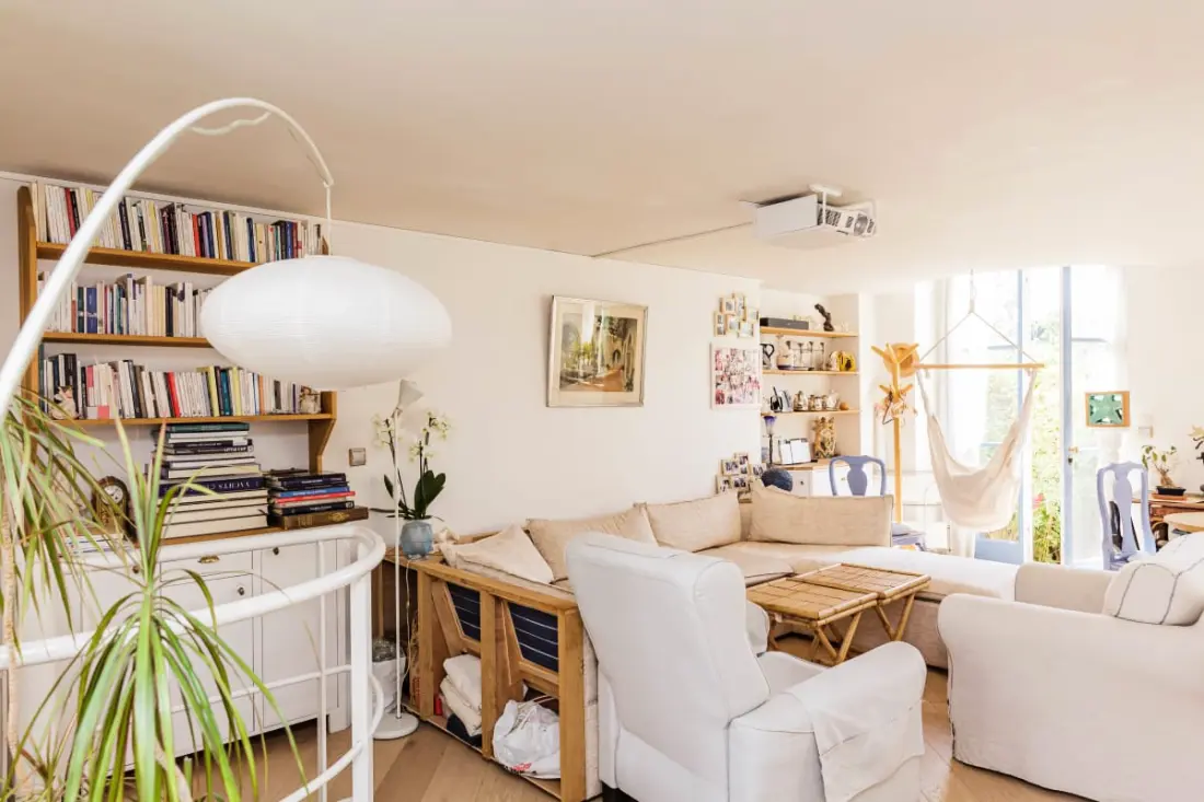 Appartement met tuin dichtbij de Luxemburgse tuinen