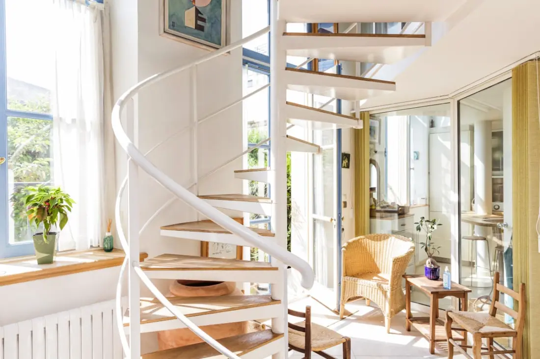 Appartement met tuin dichtbij de Luxemburgse tuinen