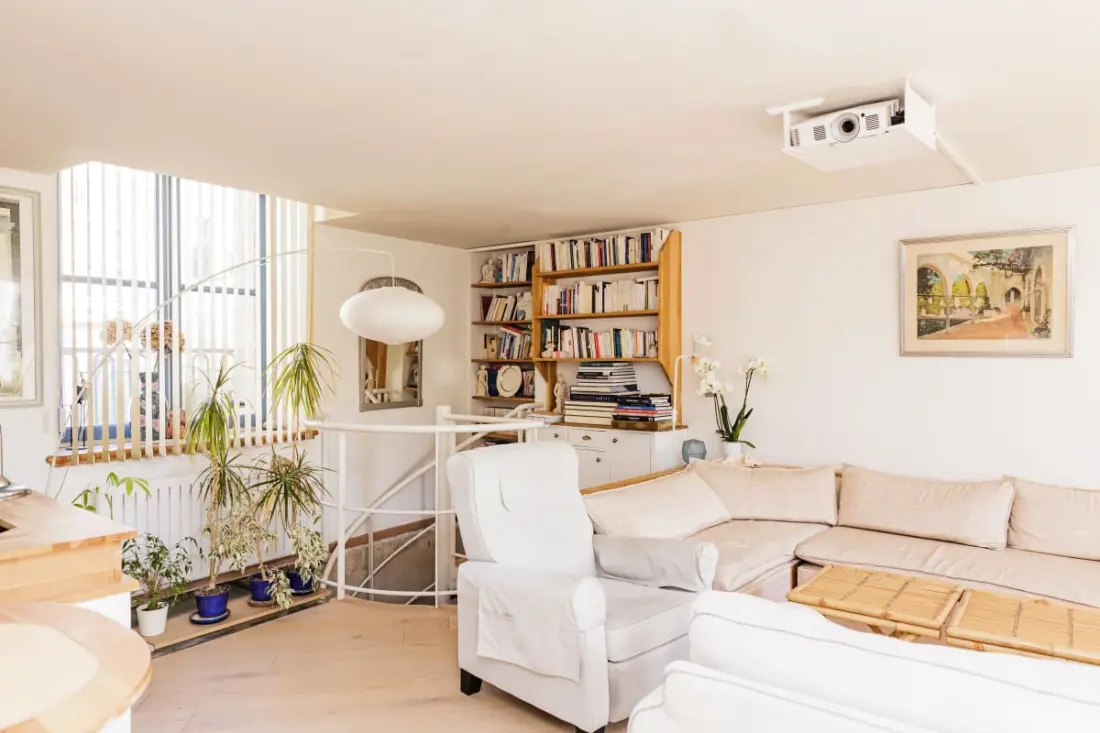 Appartement met tuin dichtbij de Luxemburgse tuinen