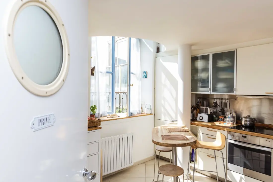 Appartement met tuin dichtbij de Luxemburgse tuinen