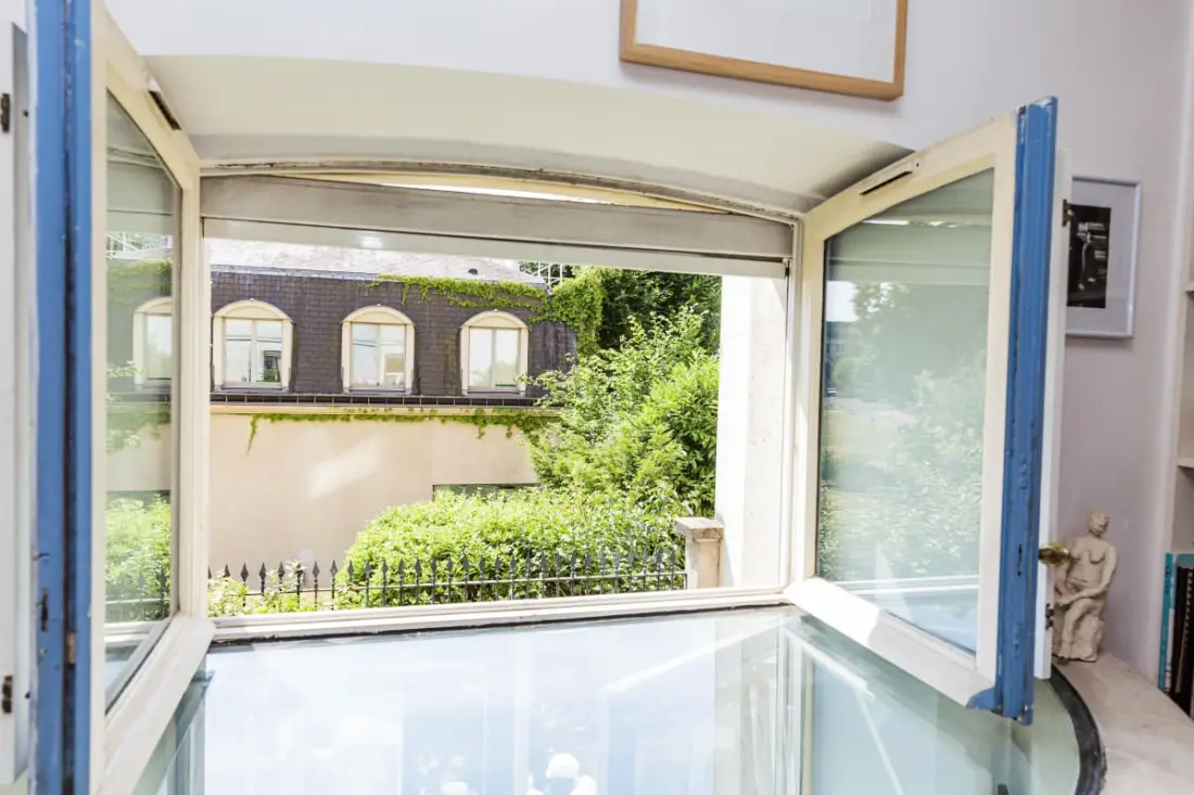 Appartement met tuin dichtbij de Luxemburgse tuinen