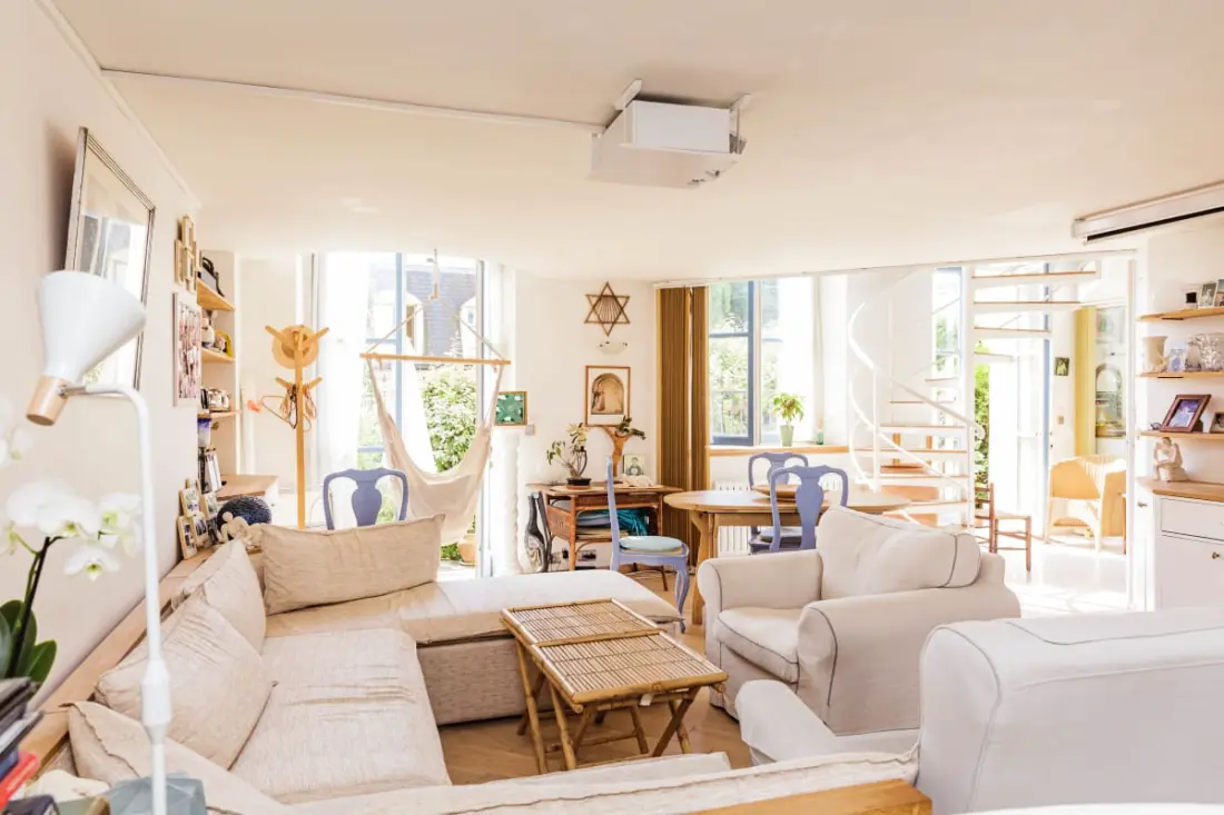 Appartement met tuin dichtbij de Luxemburgse tuinen