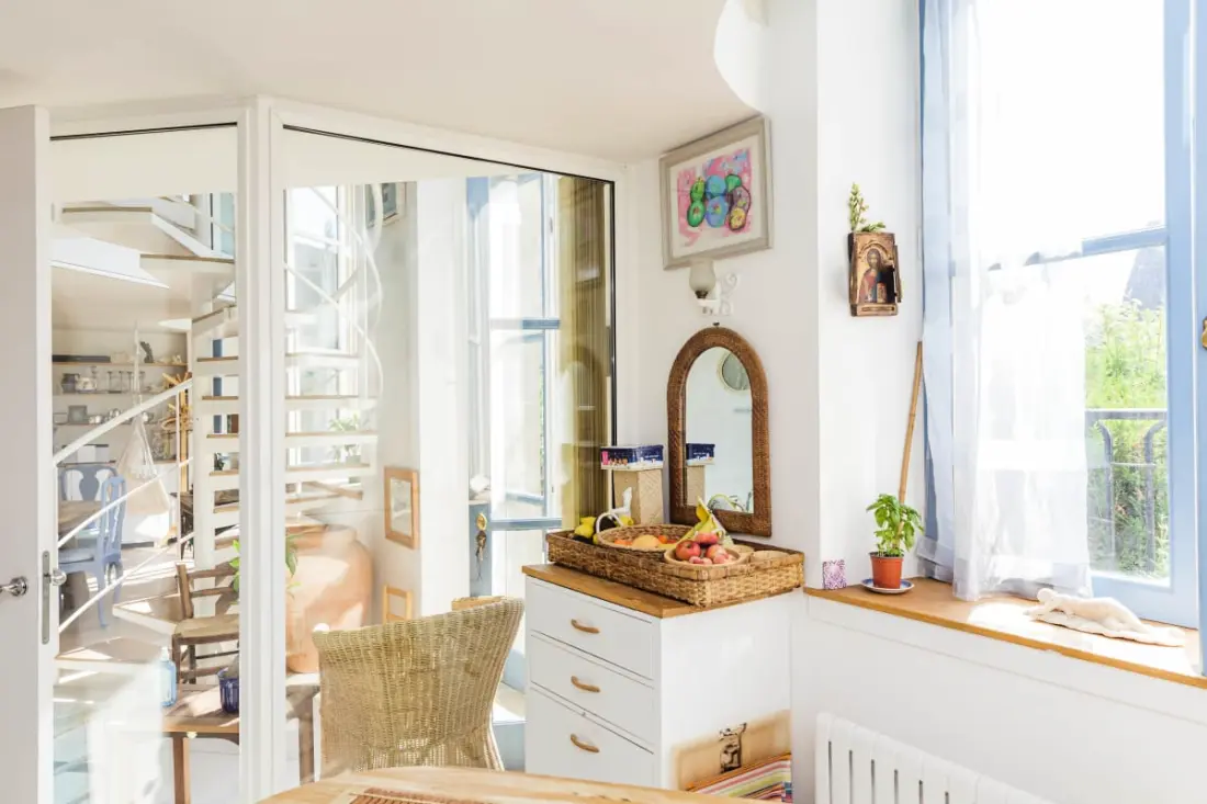 Appartement met tuin dichtbij de Luxemburgse tuinen