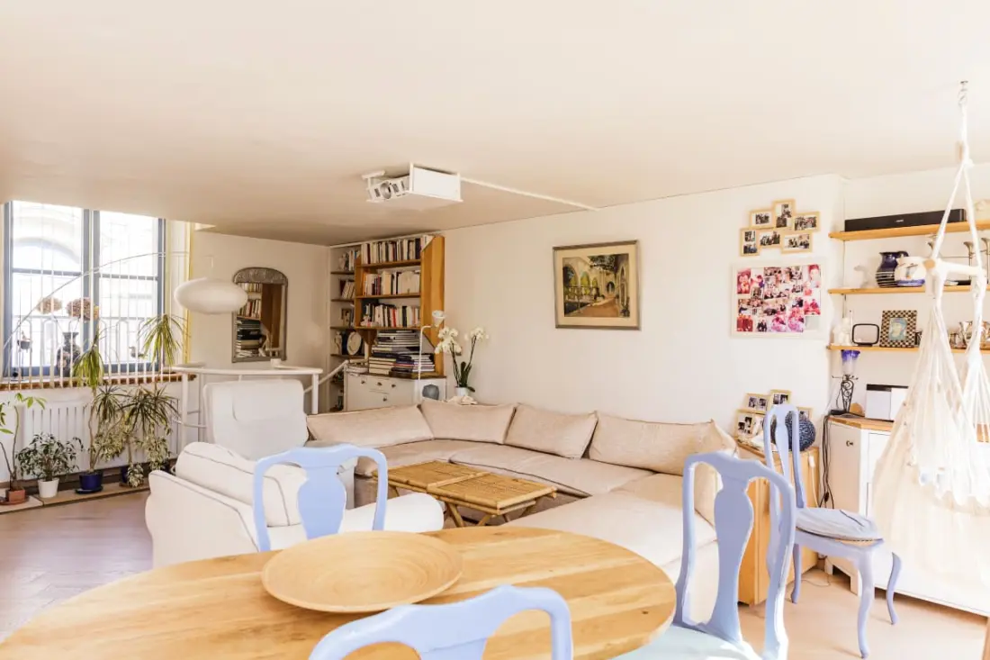 Appartement met tuin dichtbij de Luxemburgse tuinen