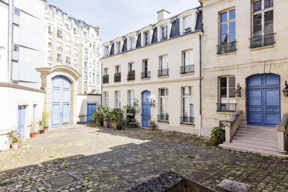 Appartement met tuin dichtbij de Luxemburgse tuinen
