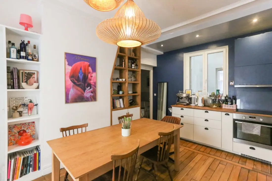 Tágas apartman La Villette közelében