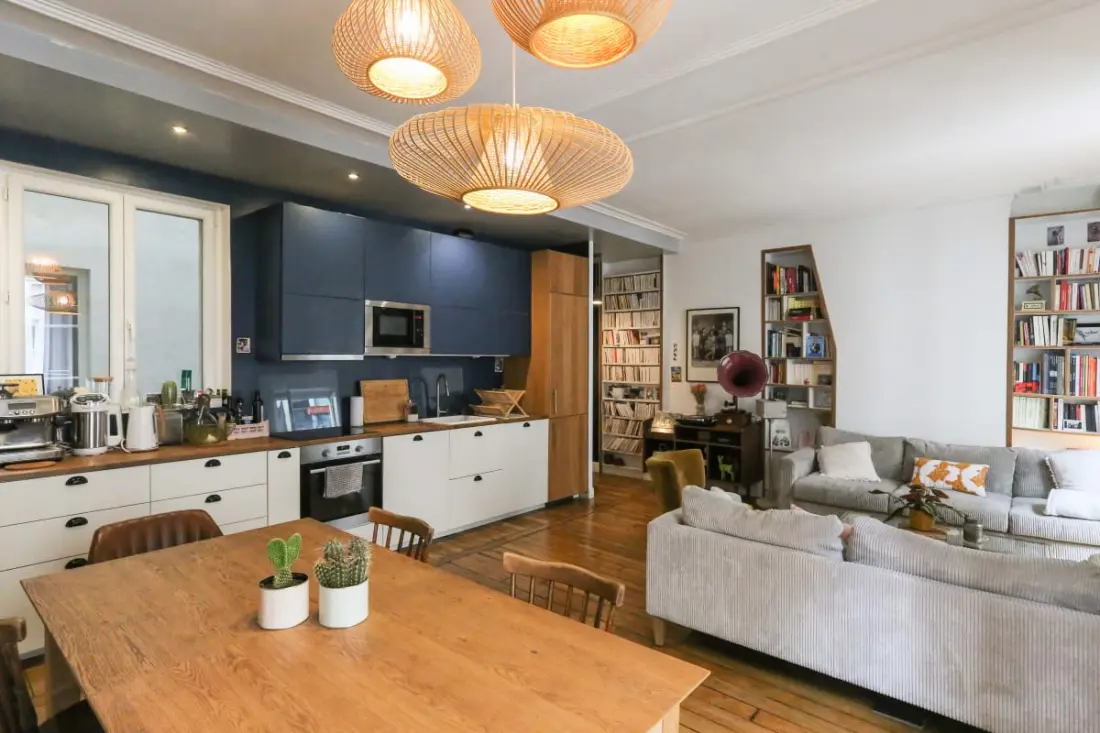 Tágas apartman La Villette közelében