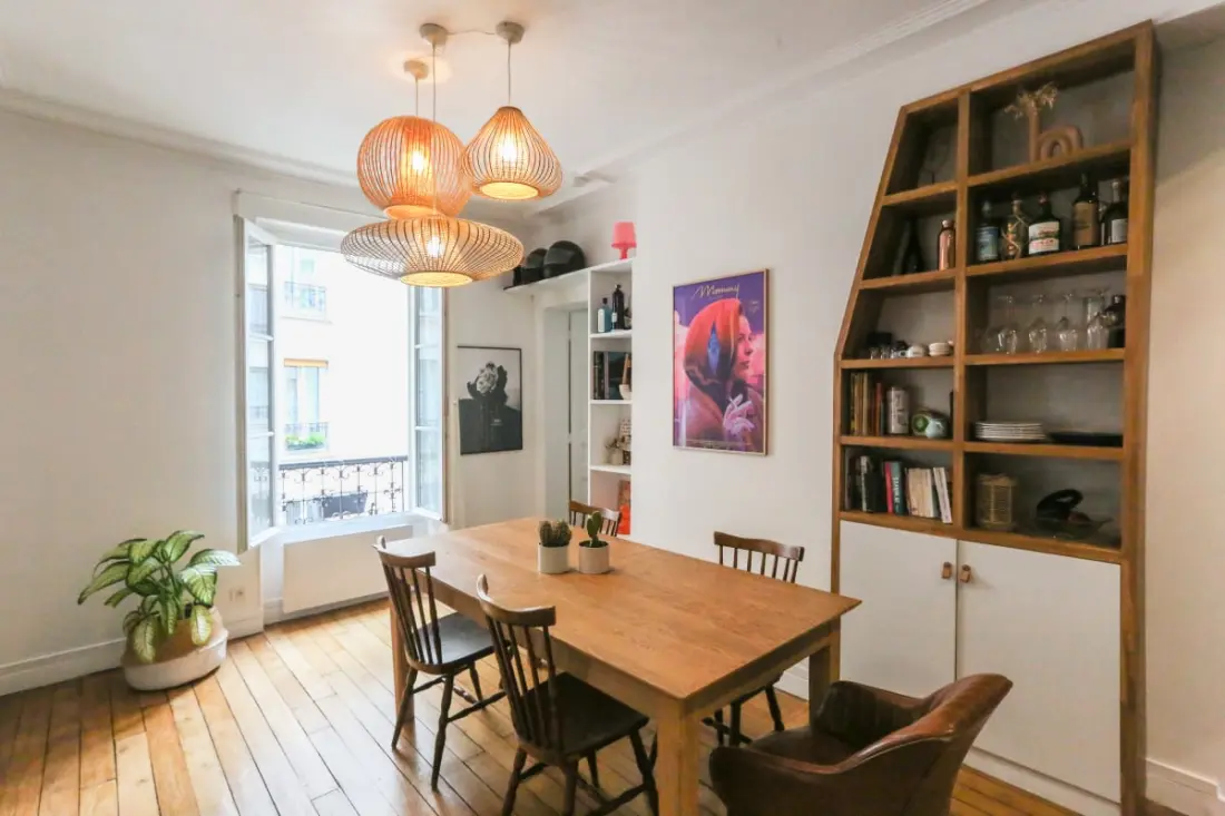 Tágas apartman La Villette közelében
