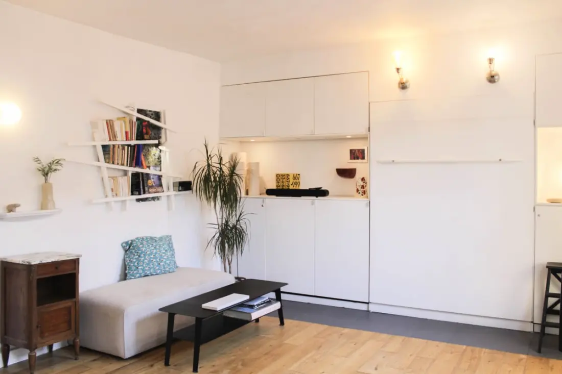 Studio Charmant Avec Cour Près Du Père-lachaise