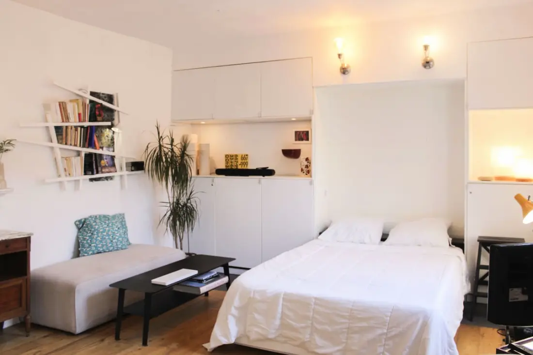 Studio Charmant Avec Cour Près Du Père-lachaise