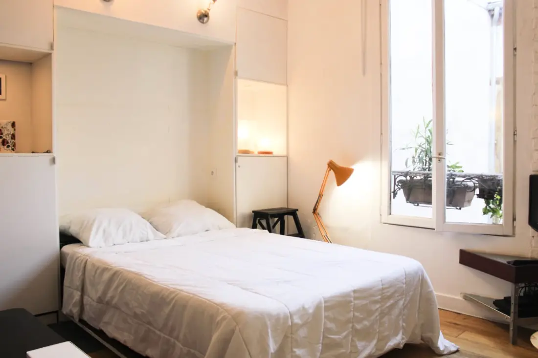 Studio Charmant Avec Cour Près Du Père-lachaise