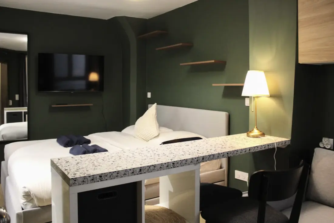 Optimalizált Cocon Párizs szívében (16m2)