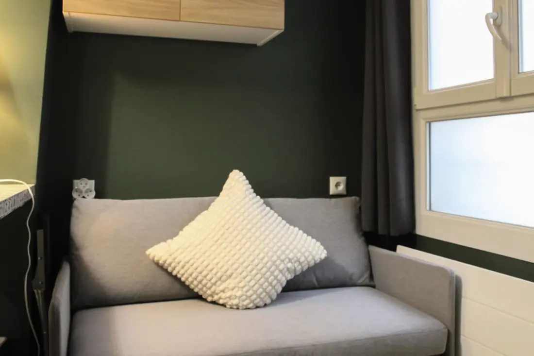 Optimalizált Cocon Párizs szívében (16m2)