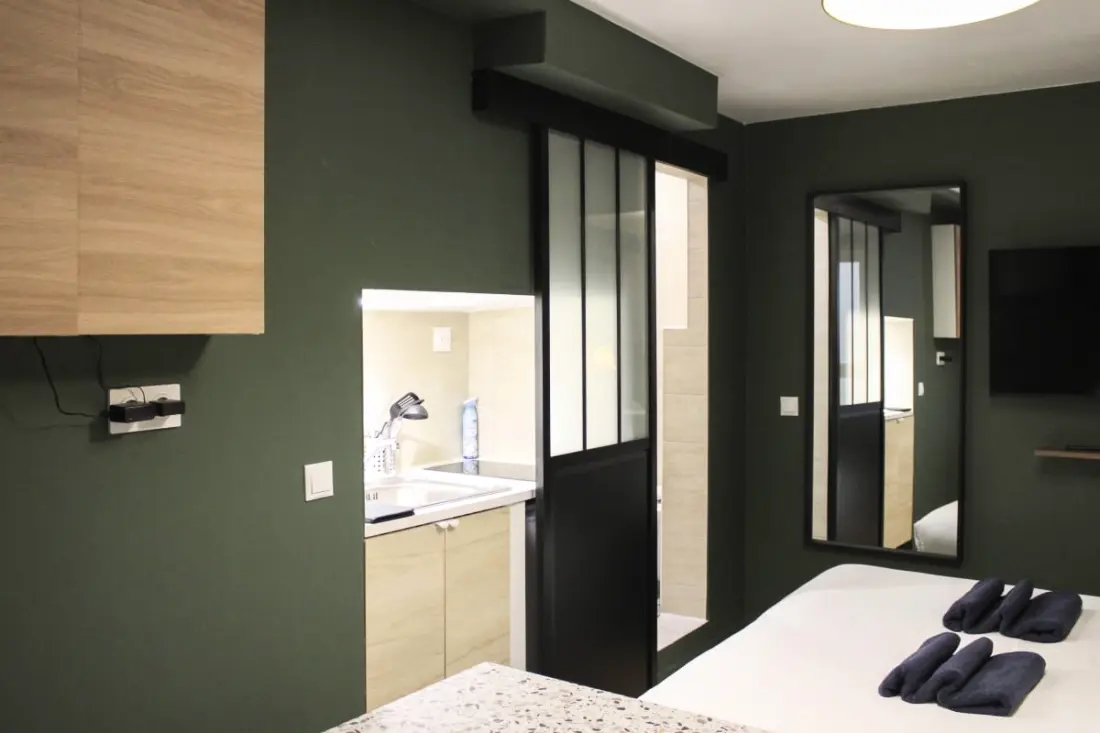 Optimalizált Cocon Párizs szívében (16m2)