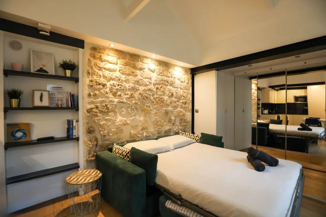 Charmante Studio Au Coeur Du 17e Ideaal voor 2