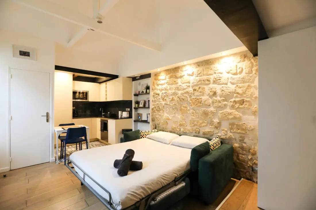 Charmante Studio Au Coeur Du 17e Ideaal voor 2