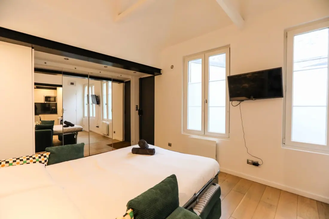 Charmante Studio Au Coeur Du 17e Ideaal voor 2