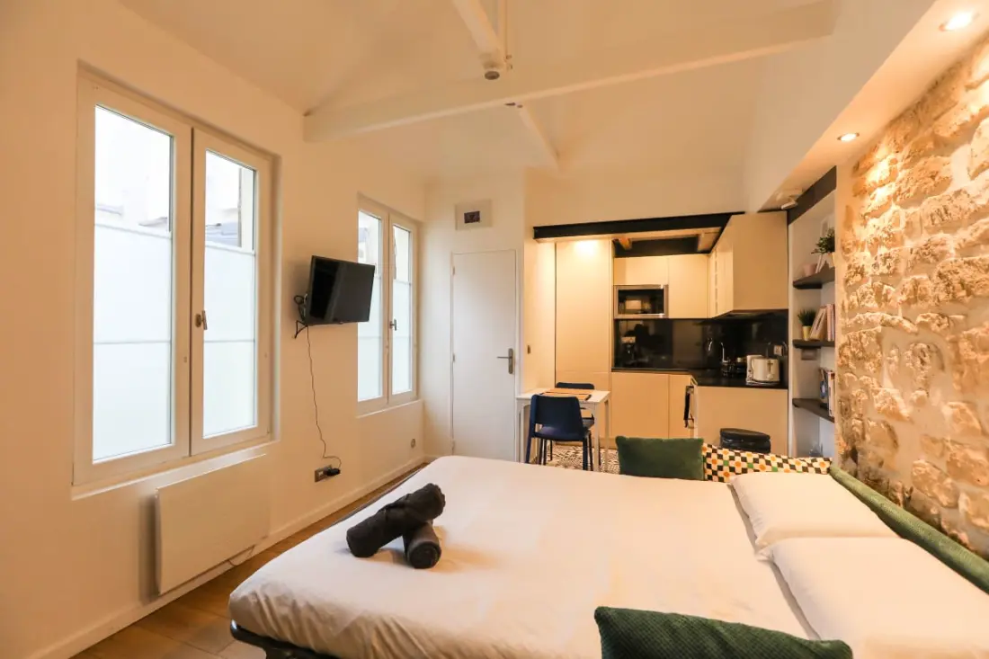 Charmante Studio Au Coeur Du 17e Ideaal voor 2