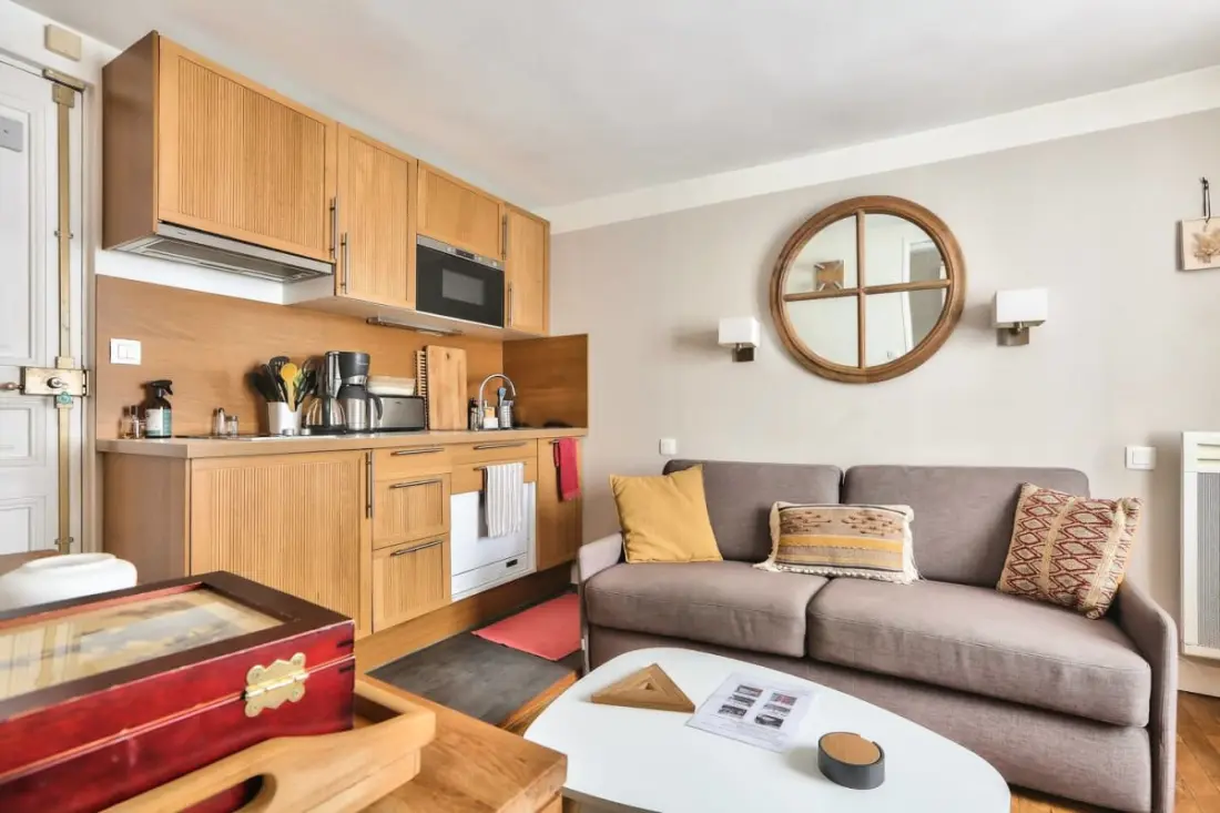 Felújított Studio, Cosy és nyugodt