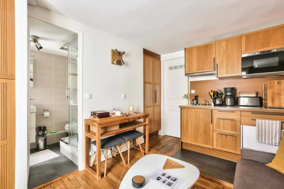 Felújított Studio, Cosy és nyugodt