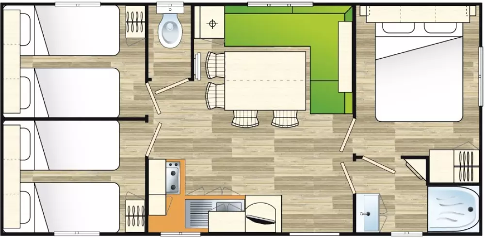 Camping Le Moulin 4 Sterren★★★★