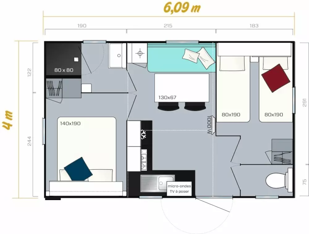 Camping Le Moulin 4 Sterren★★★★