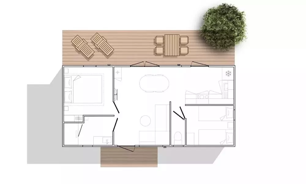 Campingplatz Sunêlia Le Séquoia 4 Sterne★★★★