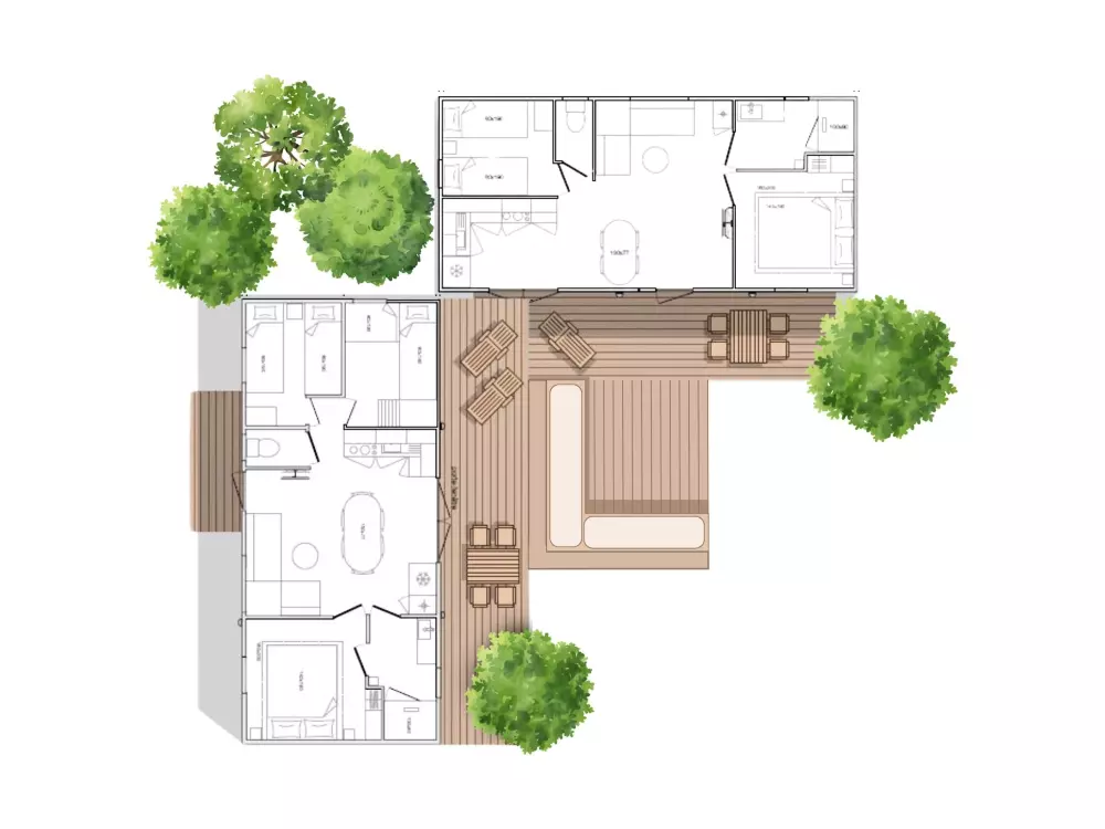 Campingplatz Sunêlia Le Séquoia 4 Sterne★★★★