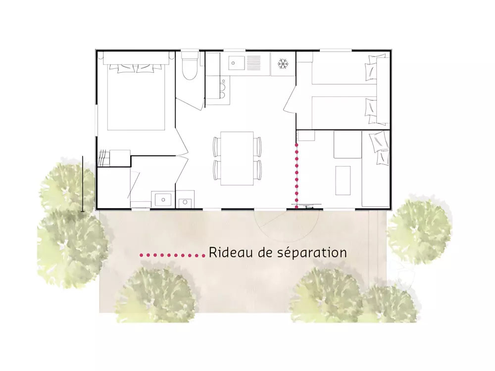 Campingplatz Sunêlia Le Séquoia 4 Sterne★★★★