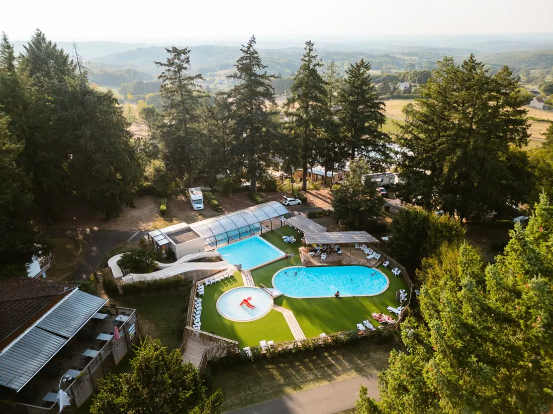 Campsite Sunêlia Le Séquoia Útvonalterv