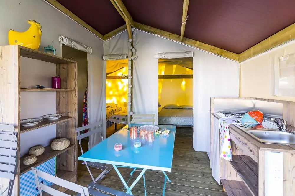 Blomster Camping Cap Finistère Tætning