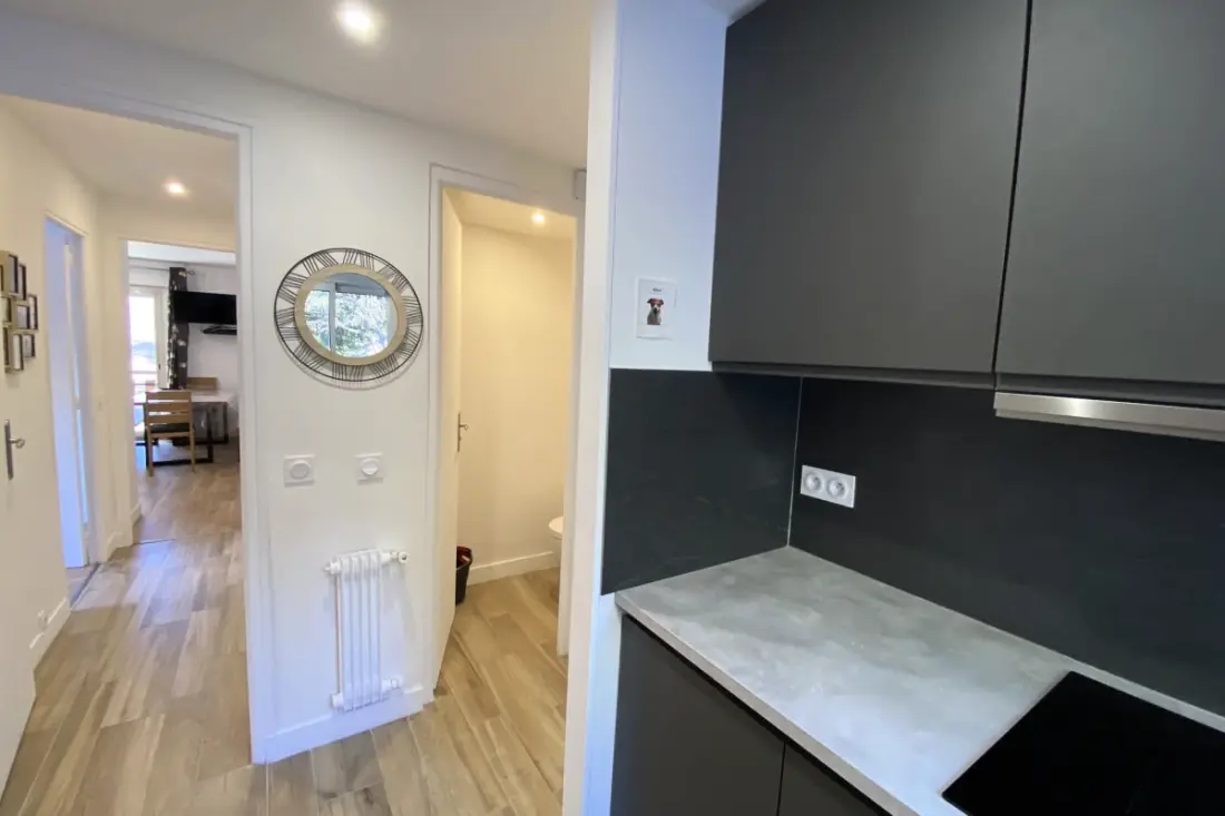 06bd - Bel Appartement 6 Personnes Face Pistes