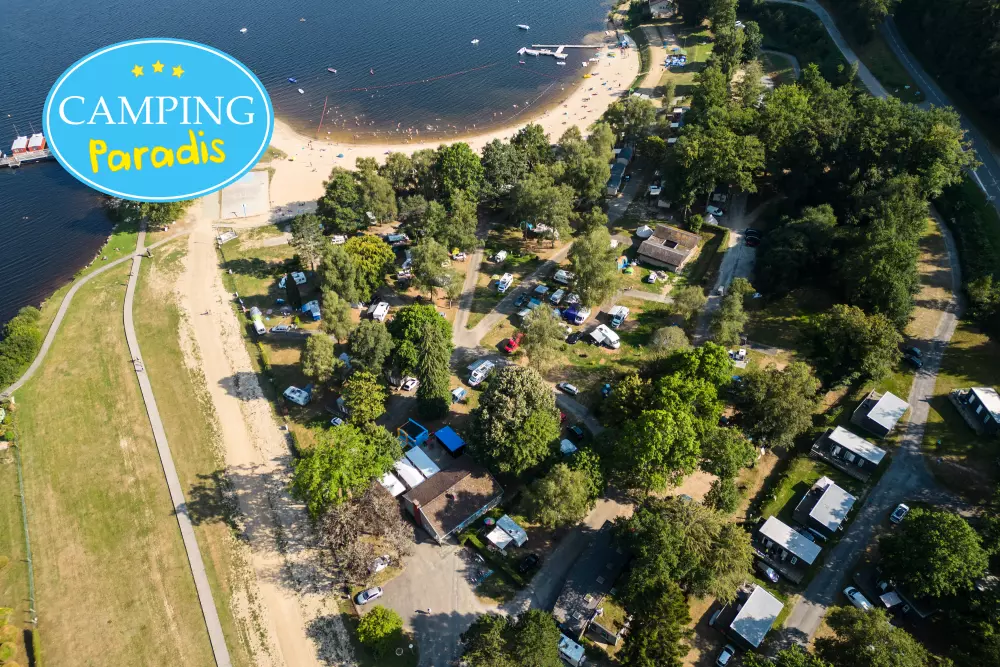 Camping Paradis les 2 er ude af stand.