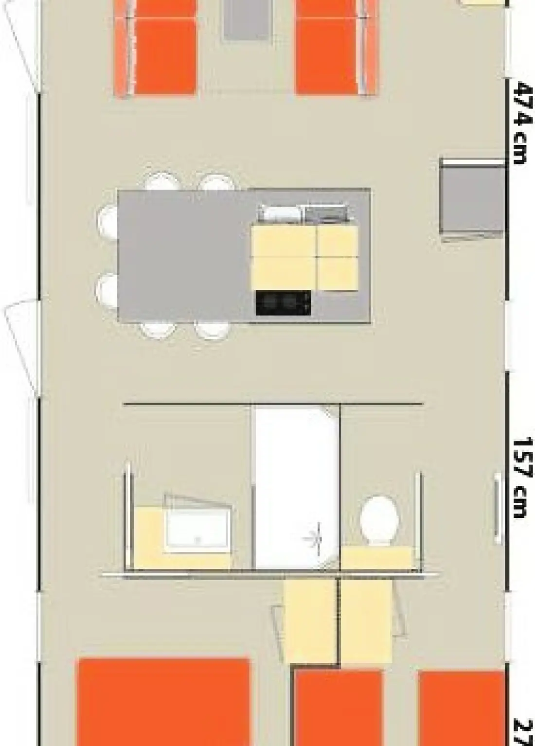 Camping Paradis les 2 isles 2 Sterne★★