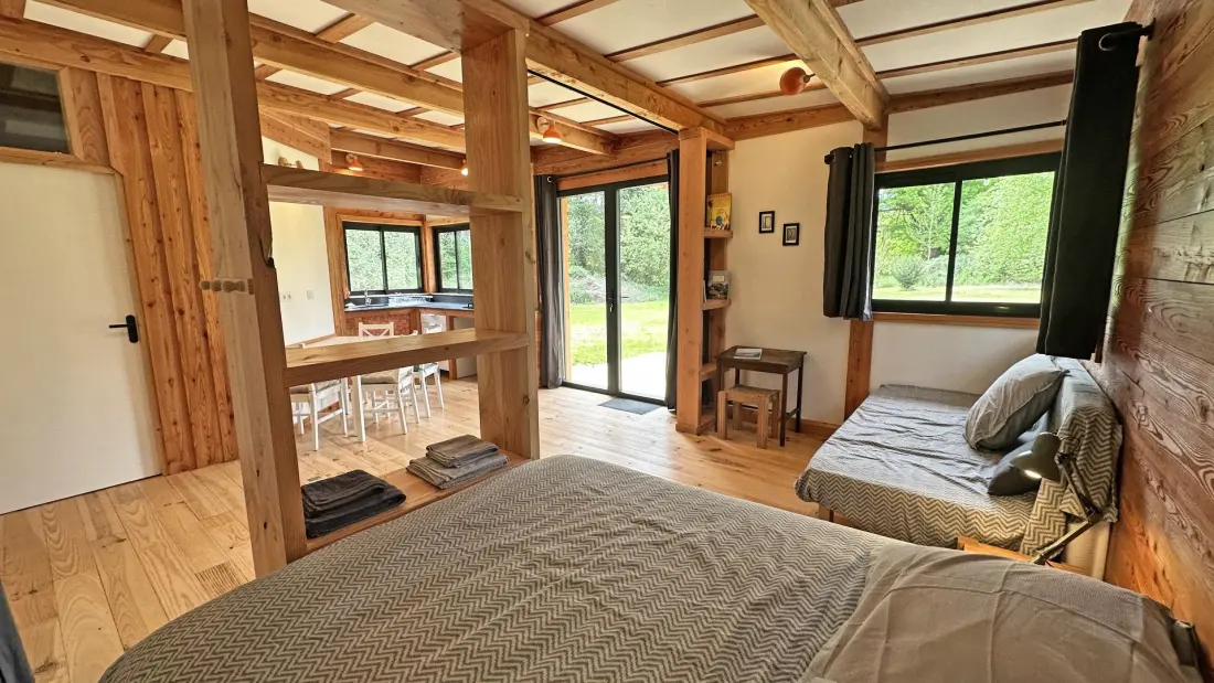 Gîte de France La cabane de la mésange 2 épis