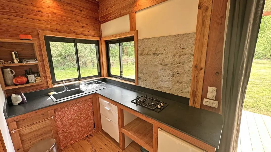 Gîte de France La cabane de la mésange 2 épis