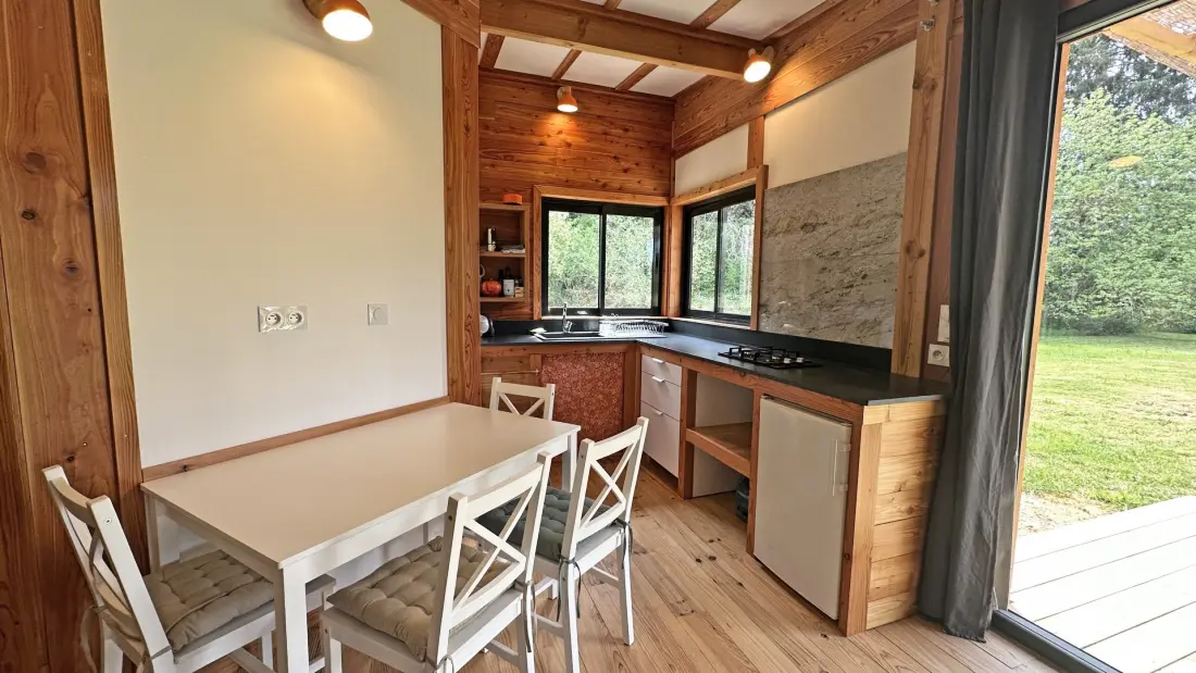 Gîte de France La cabane de la mésange 2 épis