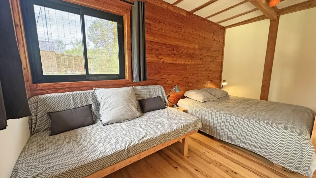 Gîte de France La cabane de la mésange 2 épis