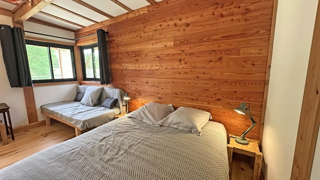 Gîte de France La cabane de la mésange 2 épis