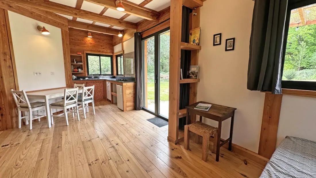 Gîte de France La cabane de la mésange 2 épis