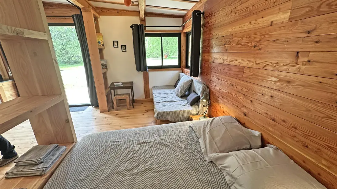 Gîte de France La cabane de la mésange 2 épis