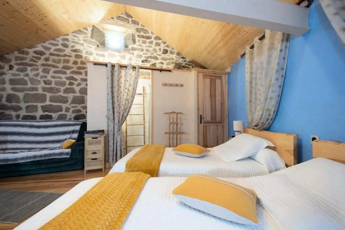 Gîte de France Die chambon Mühle 6/8 pers 3 Ohren