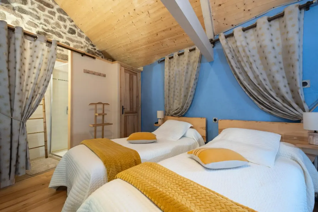Gîte de France Die chambon Mühle 6/8 pers 3 Ohren